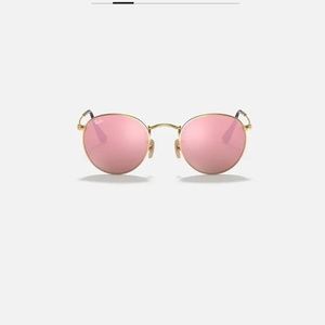 ROSE GOLD RAYBAN ROUNDS
